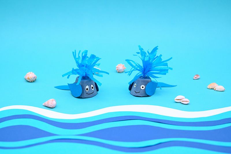 DIY baleine boite a oeufs